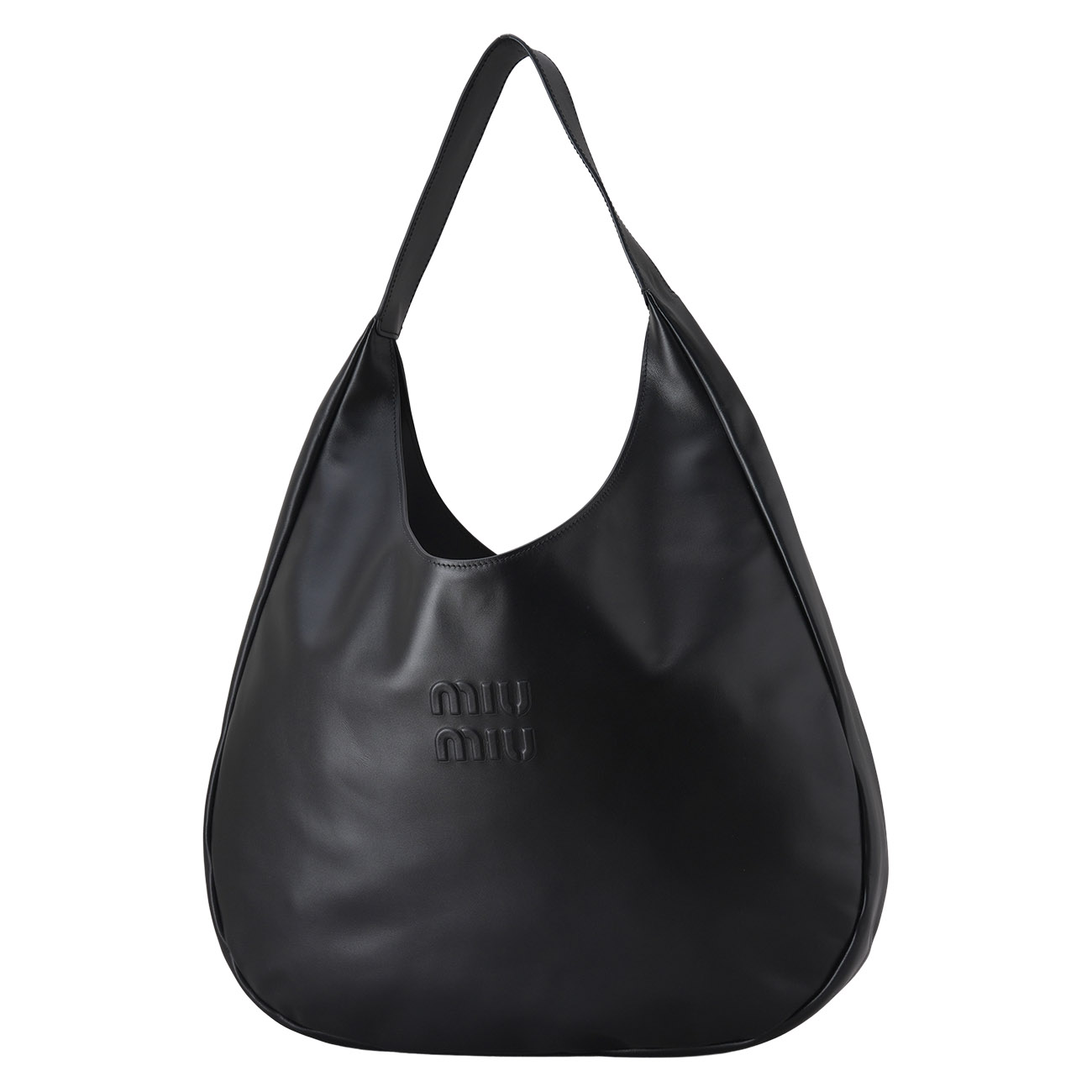 MIU MIU(USED)미우미우 5BC155 레더 호보백